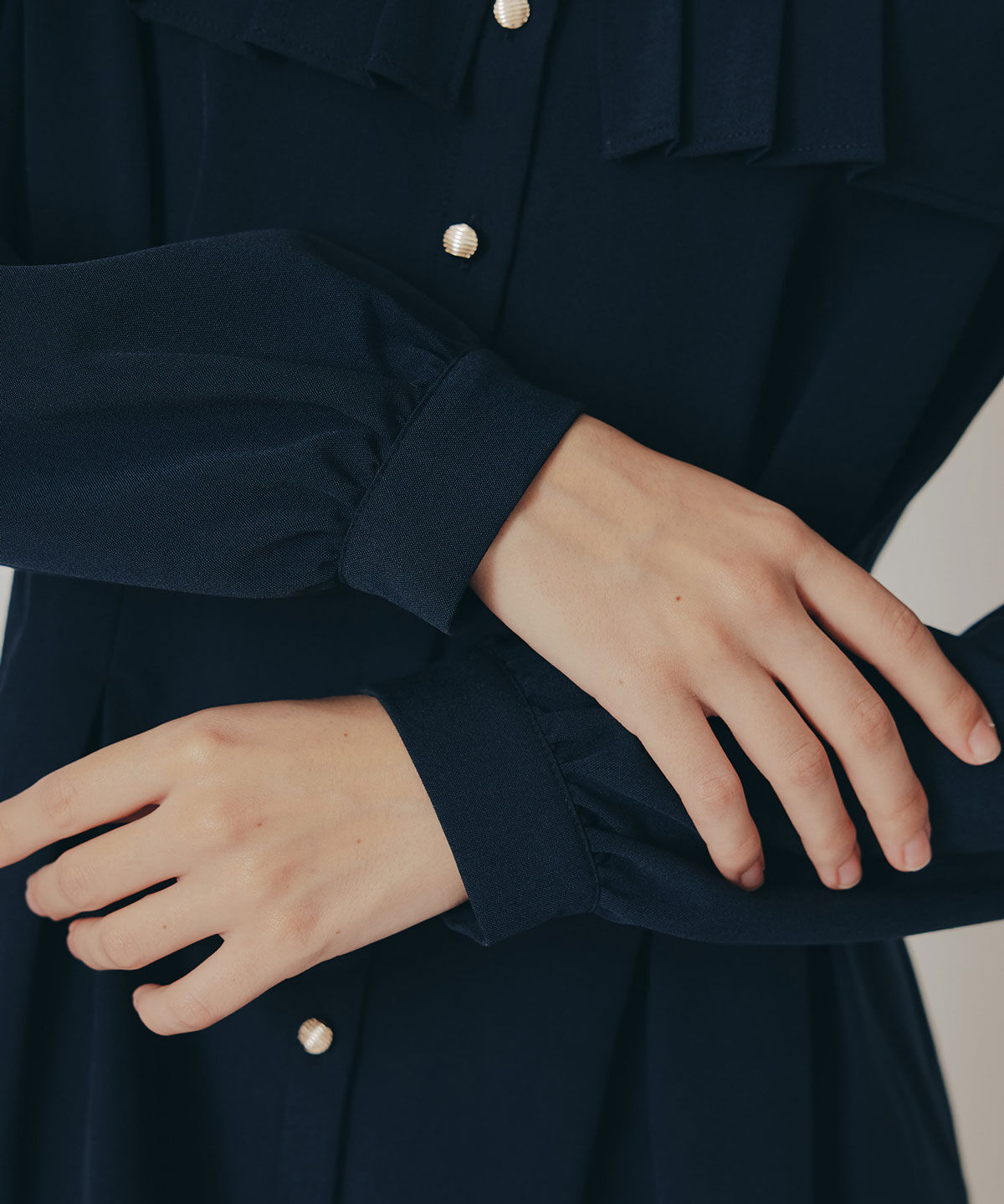 REDYAZEL「オープンショルダーフリルワンピース」|ワンピース|