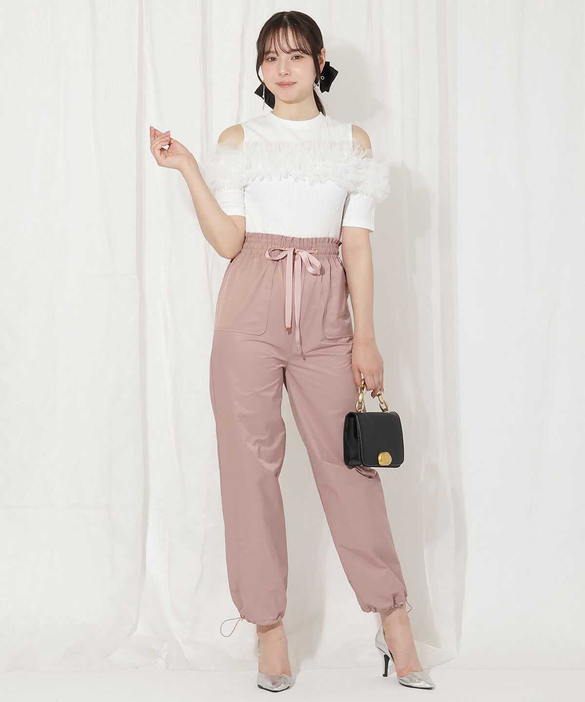 WILLSELECTION「ウエストリボンカーゴパンツ」|その他|