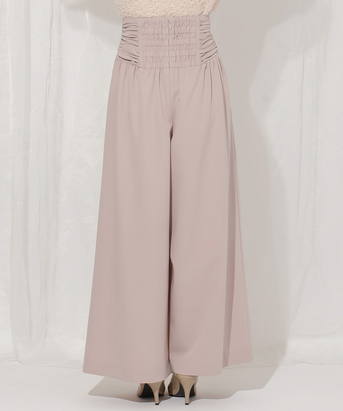 WILLSELECTION「ドロスト風リボンワイドパンツ」|その他|