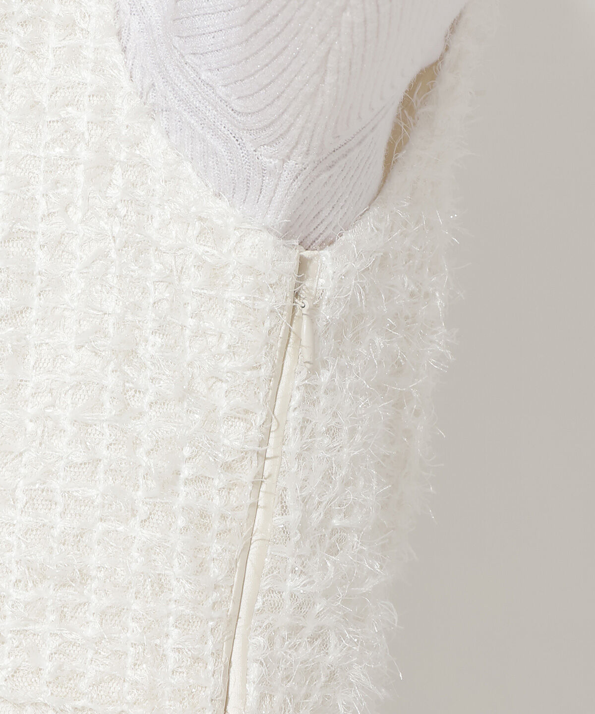 WILLSELECTION「フリンジチェックジャンスカ」|ジャンパースカート|