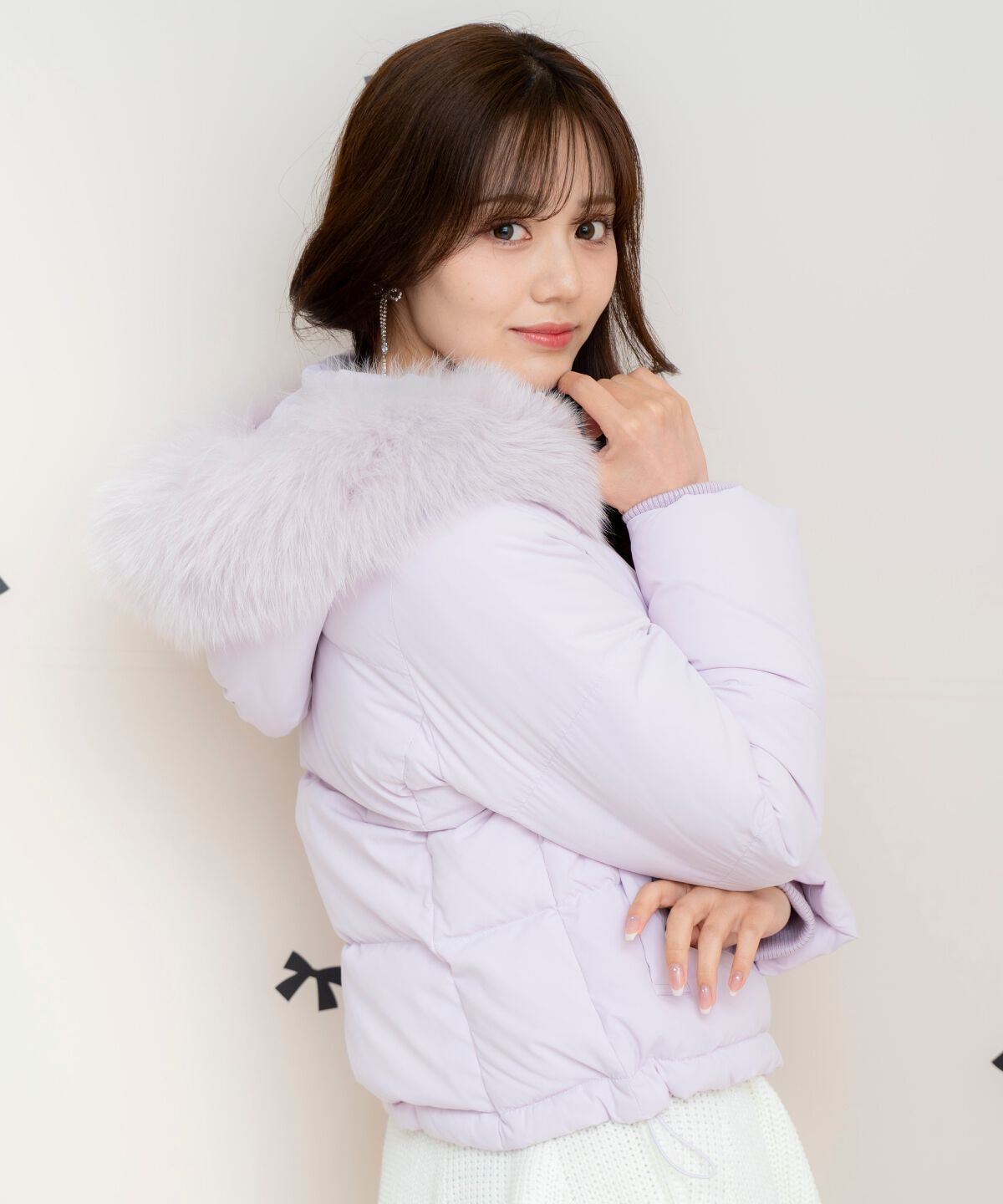 WILLSELECTION「FOXファー付きショートダウン」|ダウン|