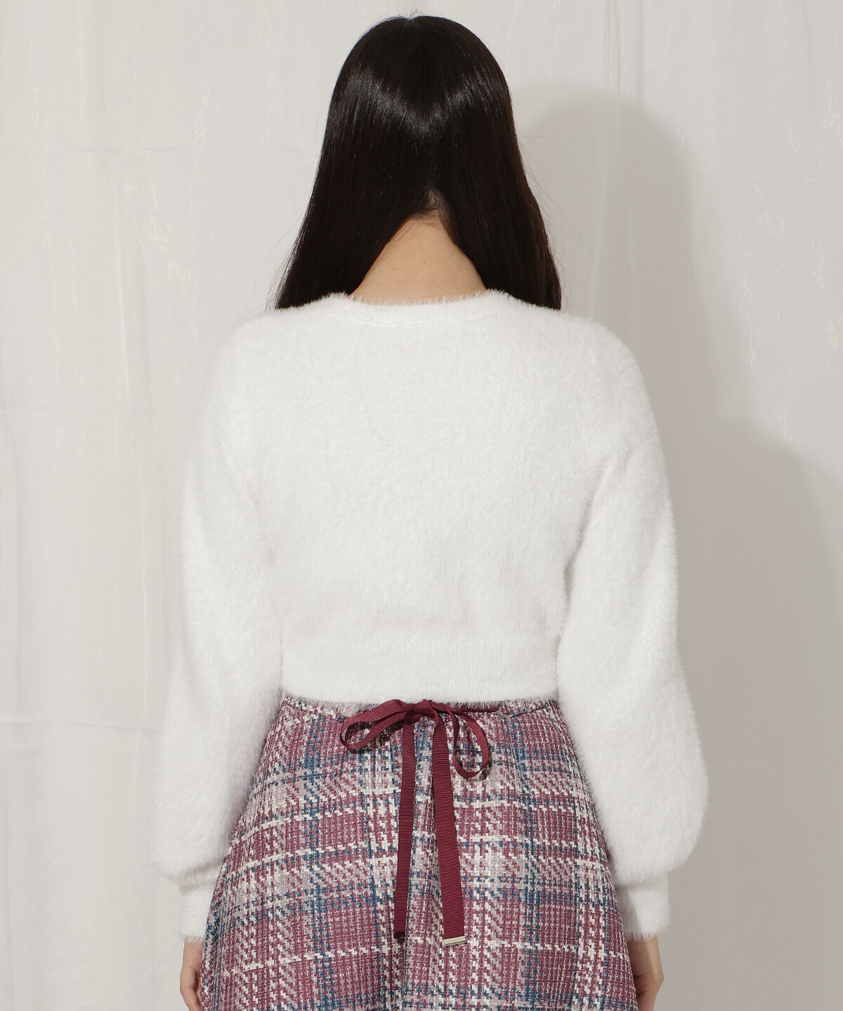 WILLSELECTION「ビジュー付きラメ刺繍カーディガン」|カーディガン|