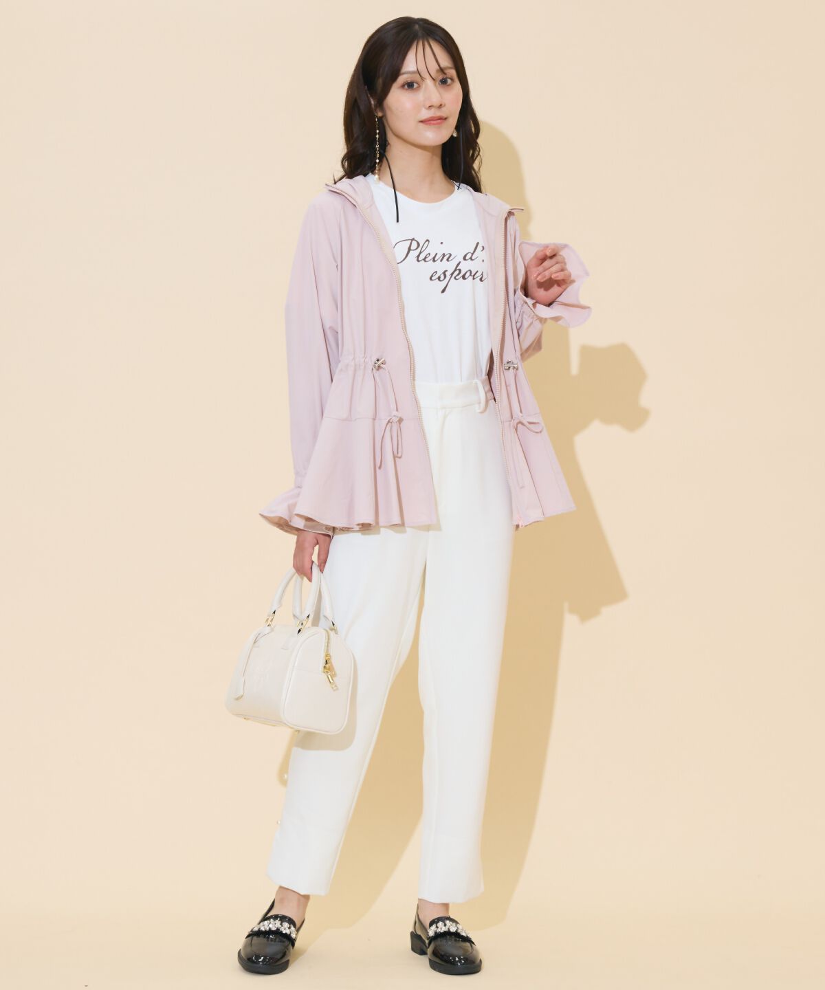 WILLSELECTION「UVカットペプラムブルゾン」|ブルゾン・スタジャン|