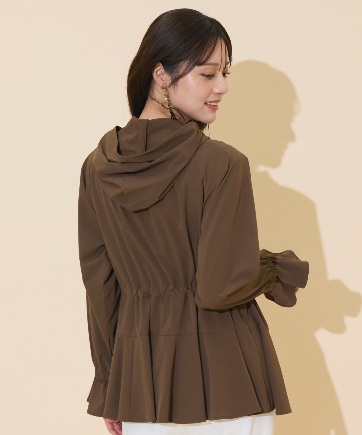 WILLSELECTION「UVカットペプラムブルゾン」|ブルゾン・スタジャン|