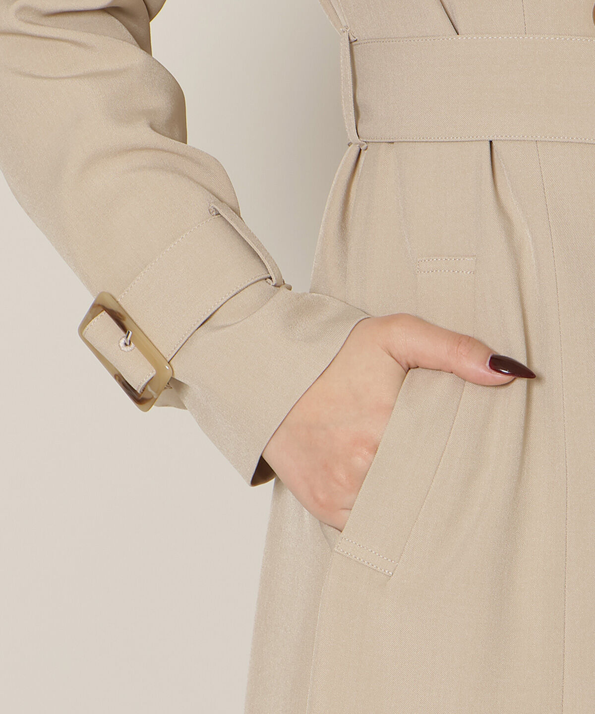 WILLSELECTION「オリジナルフレアトレンチコート」|トレンチコート|