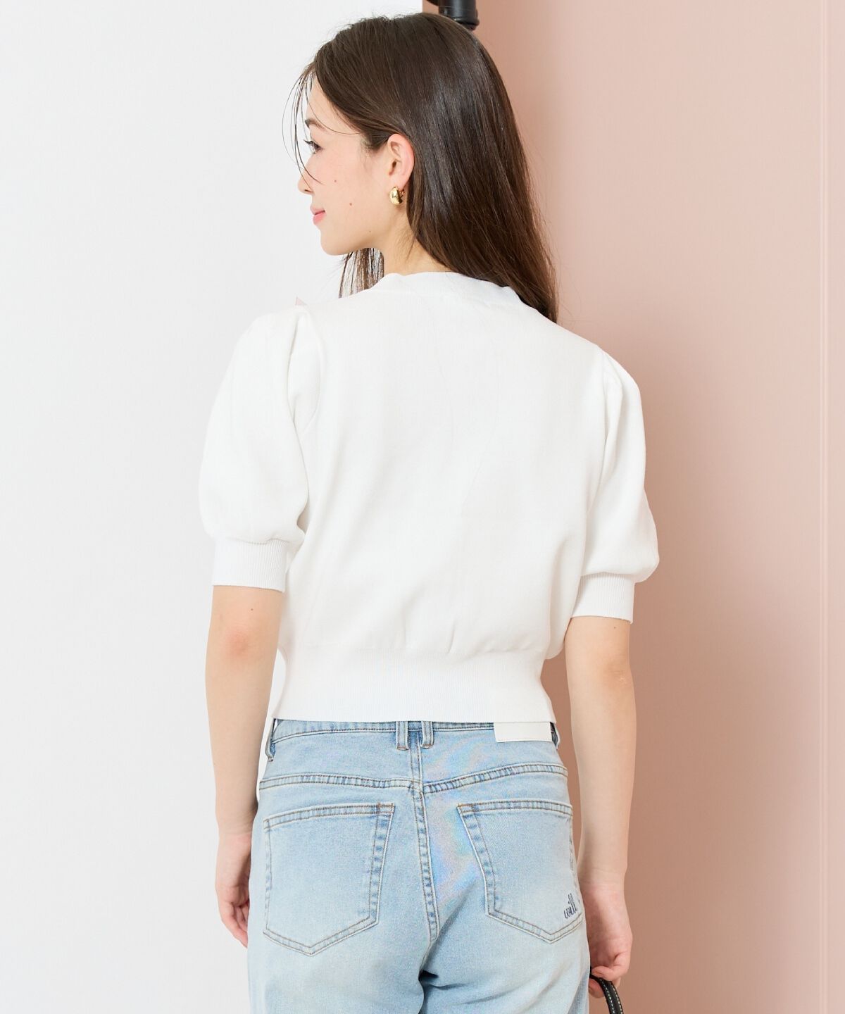 WILLSELECTION「リボンデコレーションカーディガン」|カーディガン|