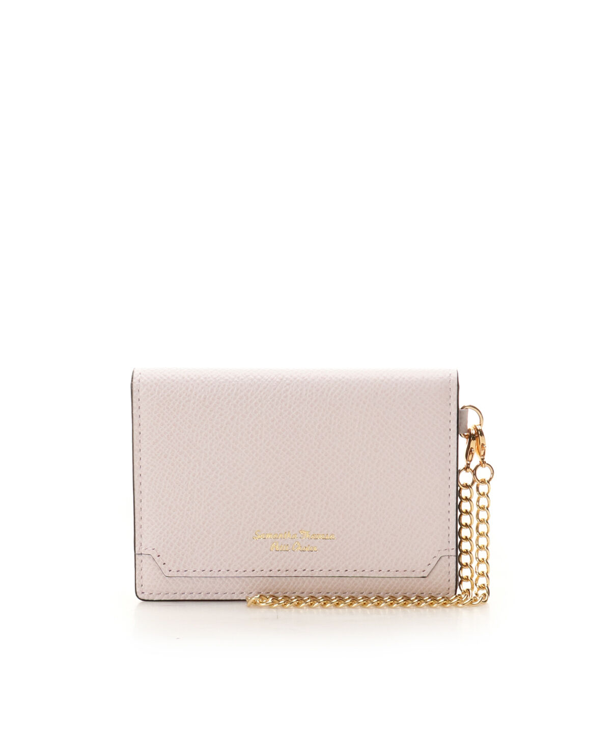 Samantha Thavasa Petit Choice「インサイドバイカラー パスケース」|定期入れ|ピンク