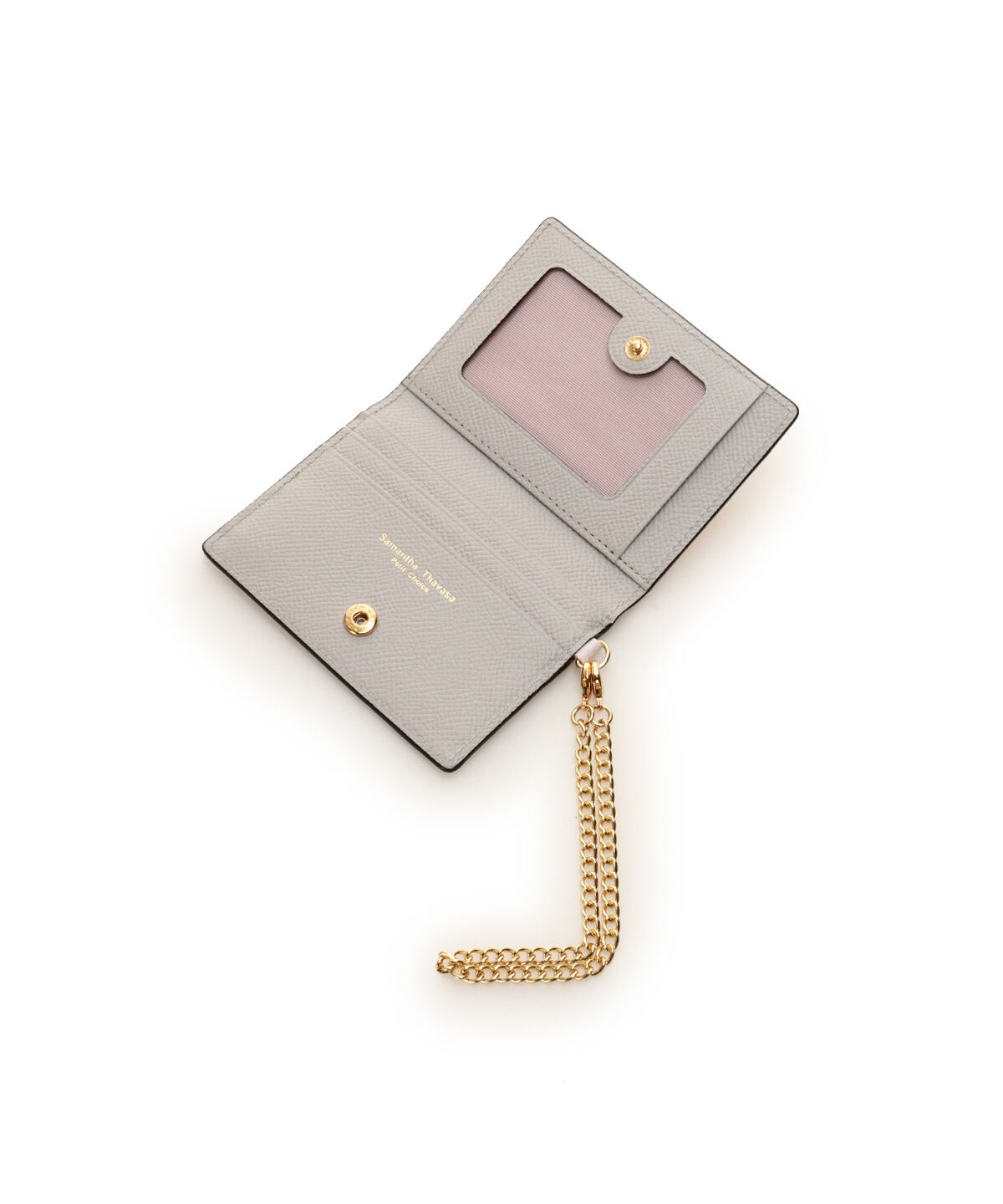 Samantha Thavasa Petit Choice「インサイドバイカラー パスケース」|定期入れ|