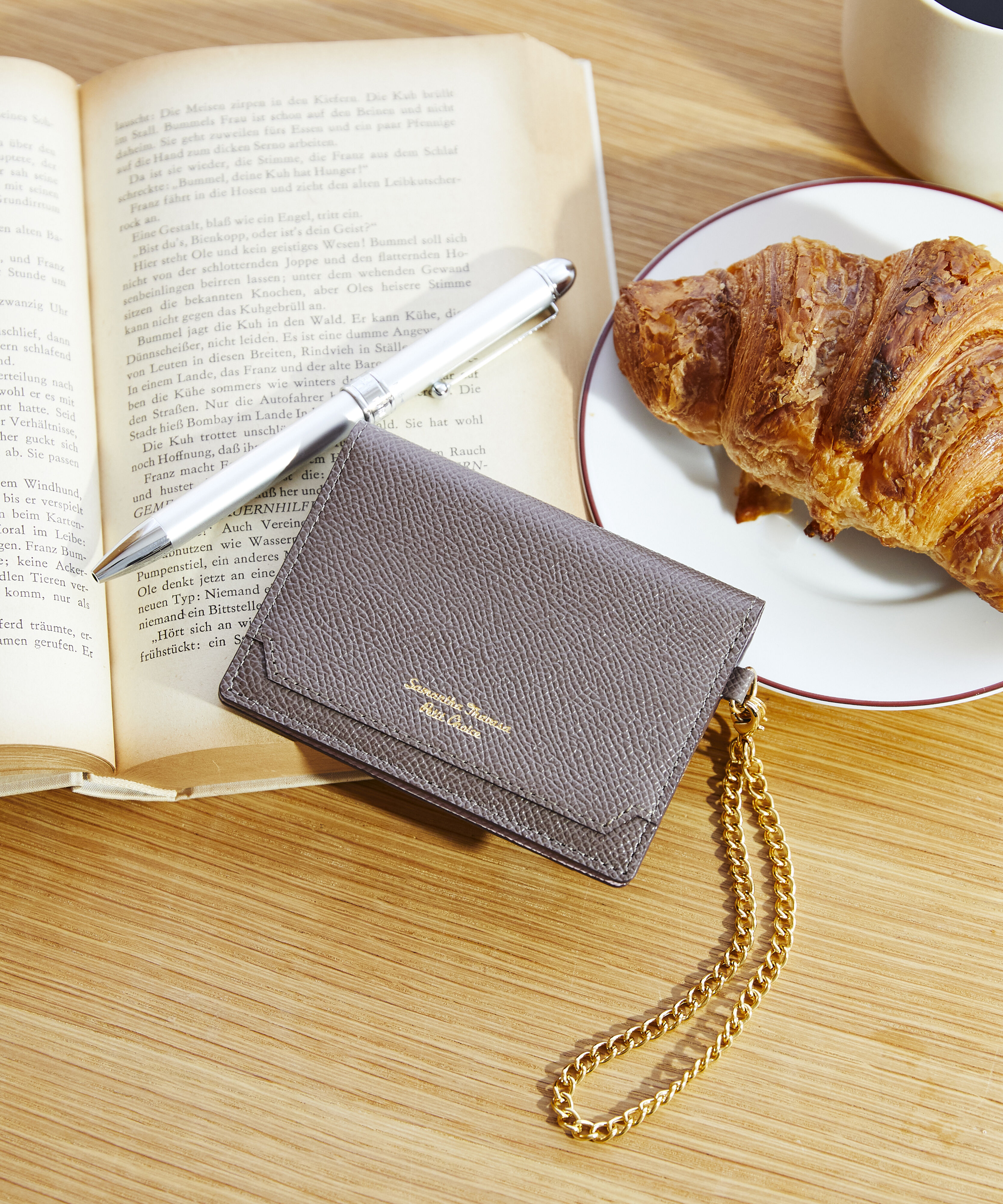 Samantha Thavasa Petit Choice「インサイドバイカラー パスケース」|定期入れ|