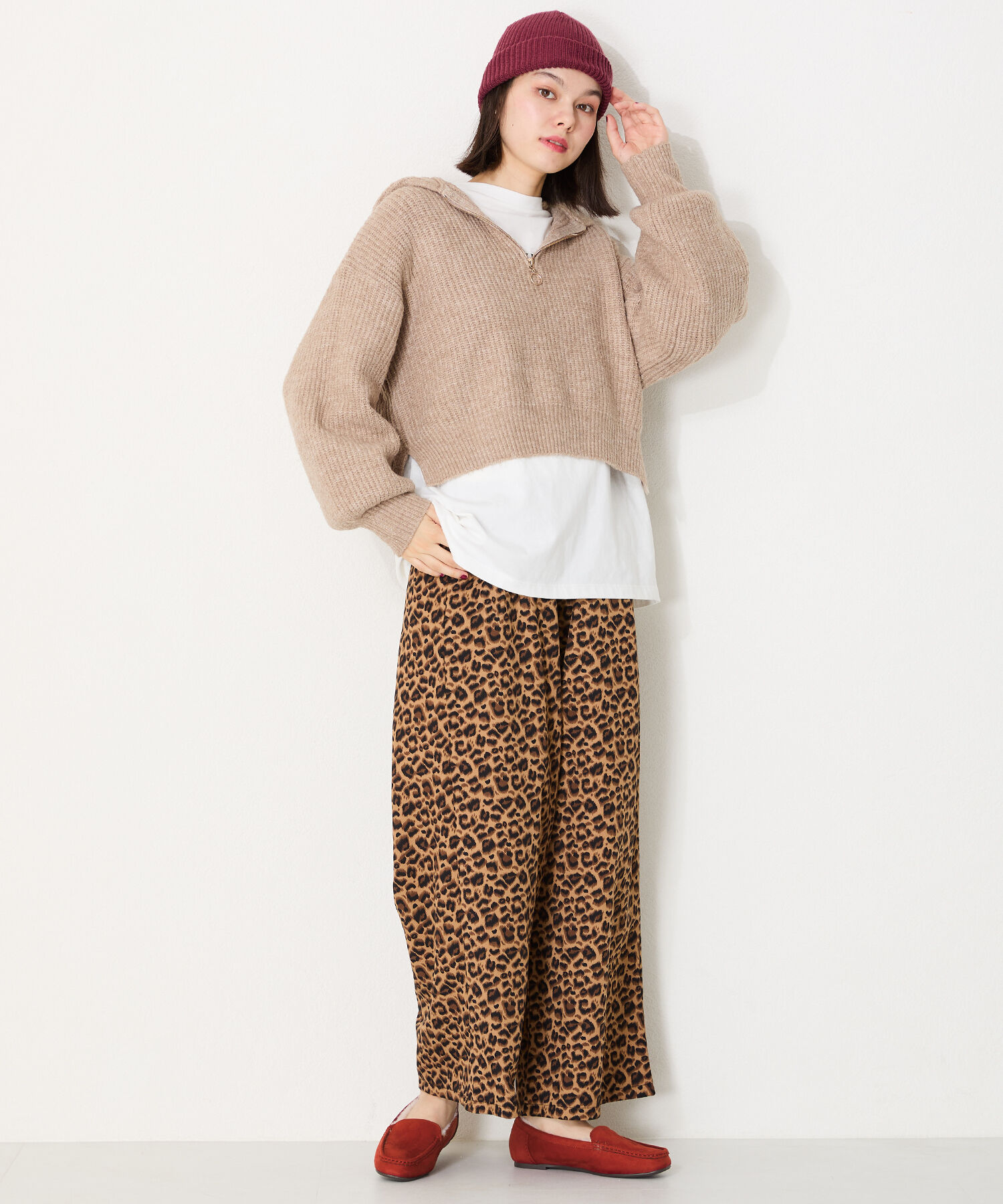 WA Oriental TRaffic「【累計5万足突破】 もこもこ ムートンシューズ /12311 モカシン フェイク ファー 再入荷 フラット」|パンプス|