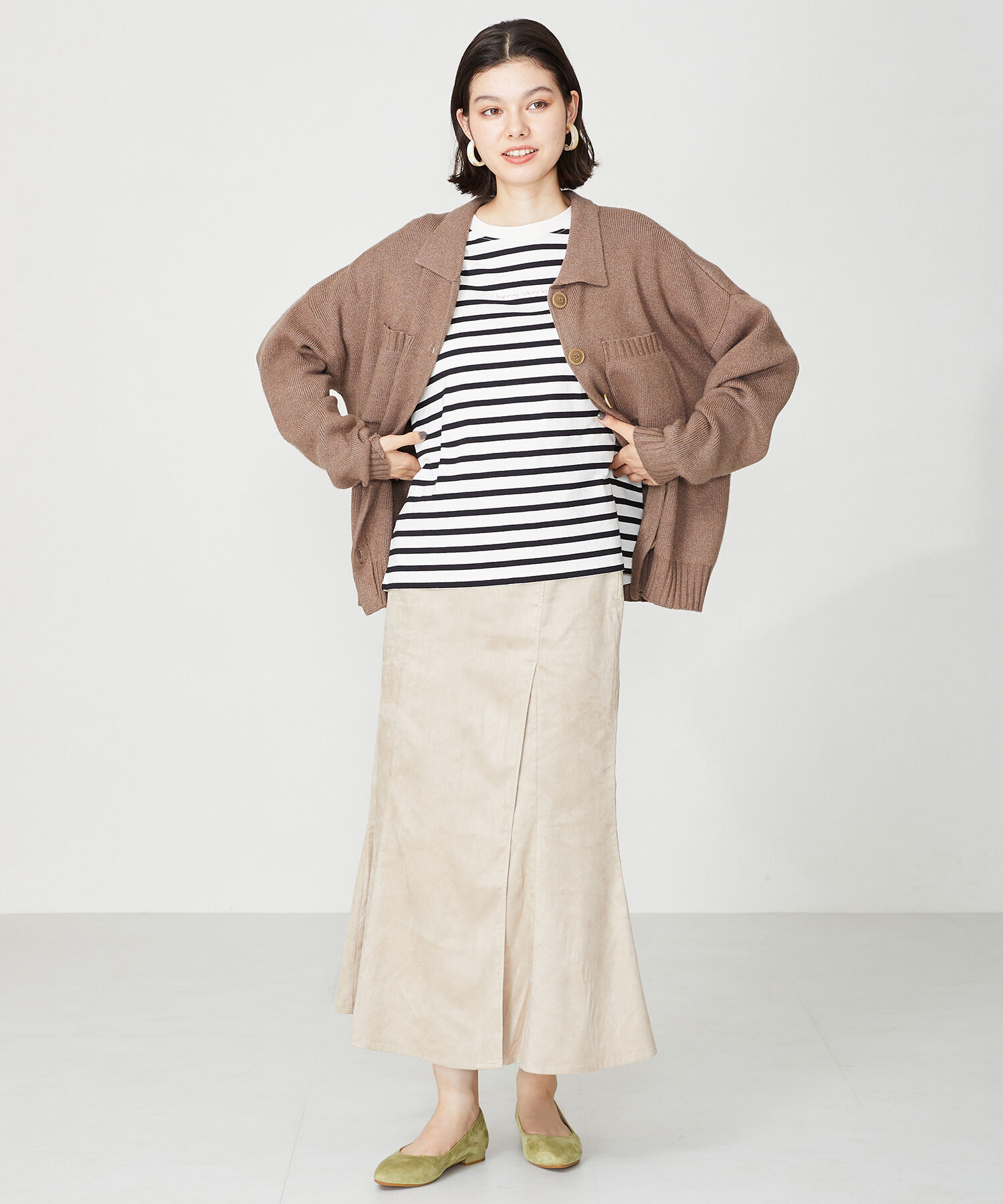 ORiental TRaffic「【跳べるパンプス/シリーズ累計１５０万足突破】プレーン フラット ヒール/R-3212 パンプス」|パンプス|