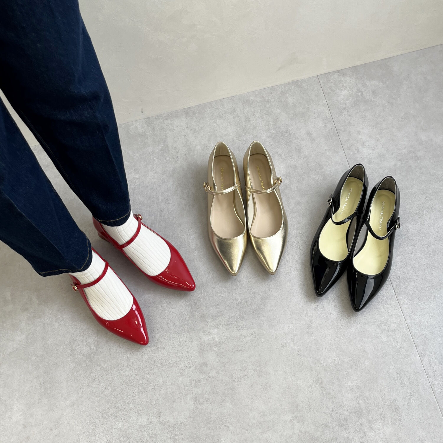 ORiental TRaffic「ストラップ変形ヒールパンプス/41114 パンプス」|パンプス|