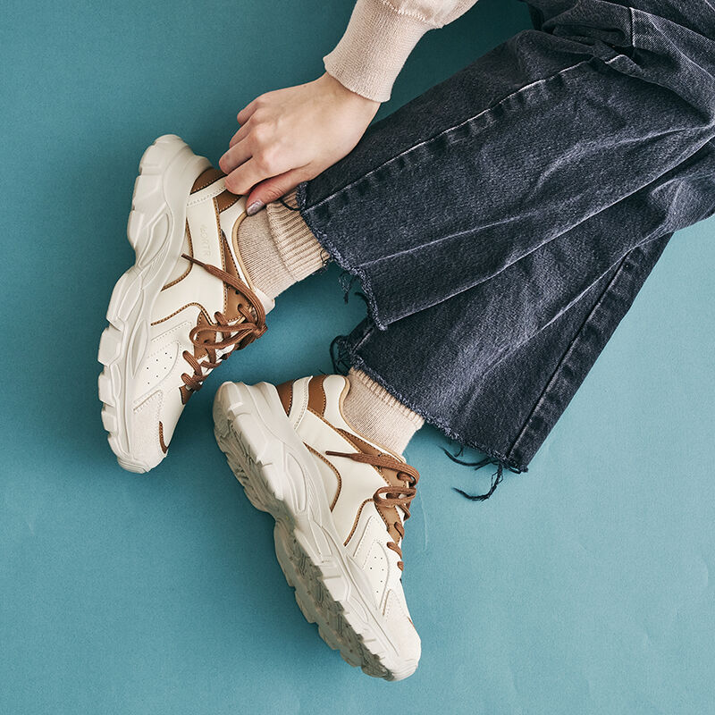 ORiental TRaffic「配色パーツ厚底スニーカー/OT3733」|スニーカー|