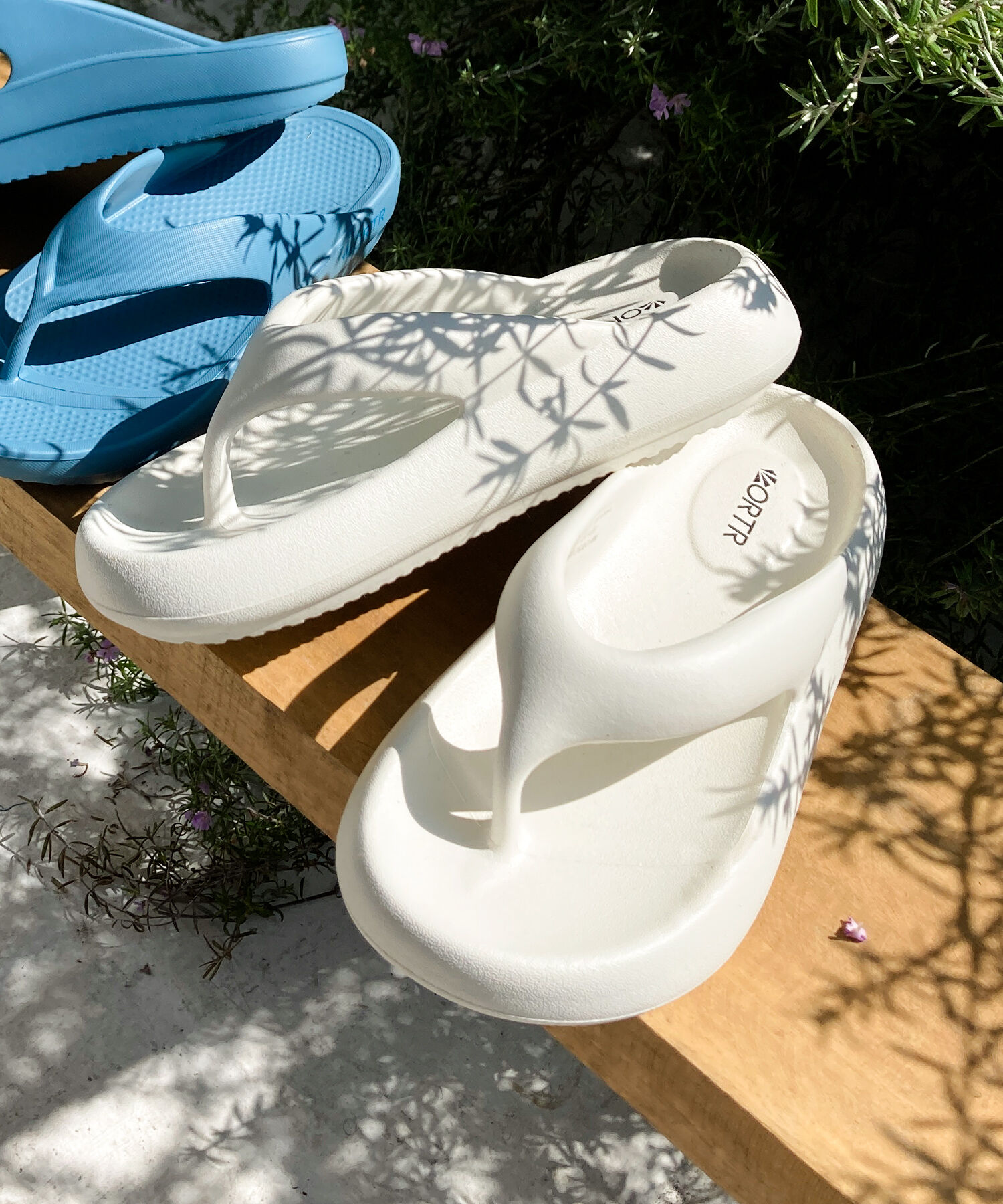 ORiental TRaffic「【リカバリーサンダル】パデットトングサンダル/OT3219 トング サンダル 人気 売れてる トレンド 軽い」|サンダル|