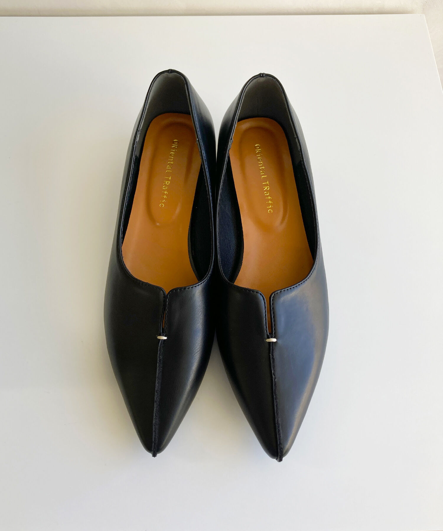 ORiental TRaffic「【WEB限定/累計2万足突破】フレア ヒール ポインテッドトゥ パンプス /45301 ヒール2.8ｃｍ 通勤靴 」|パンプス|