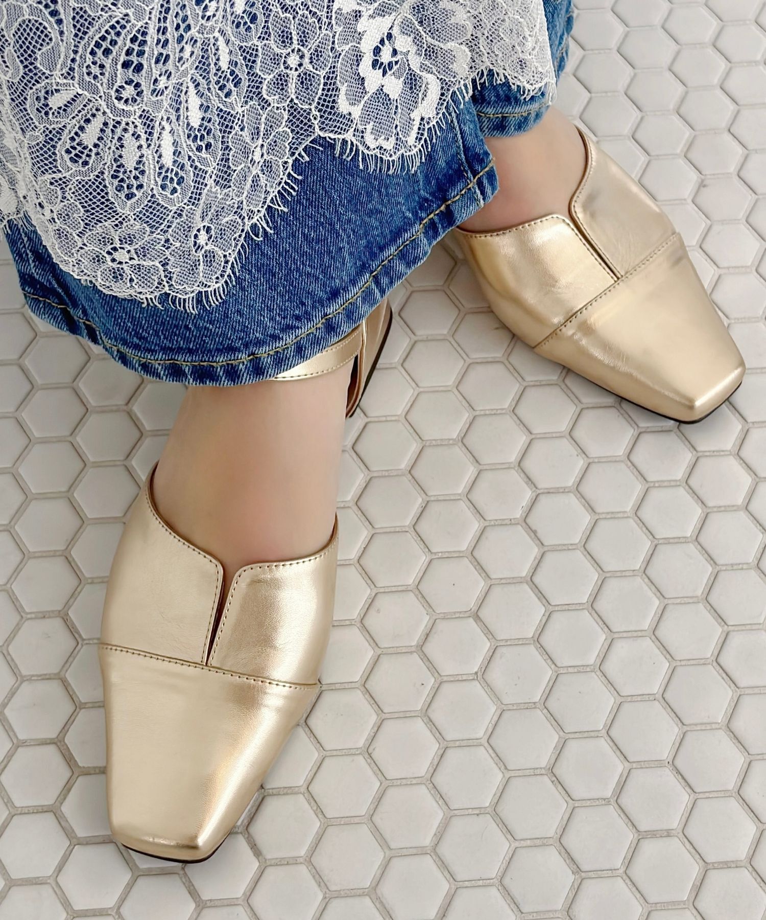 WA Oriental TRaffic「スリットセパレートパンプス/52110 ストラップパンプス」|パンプス|