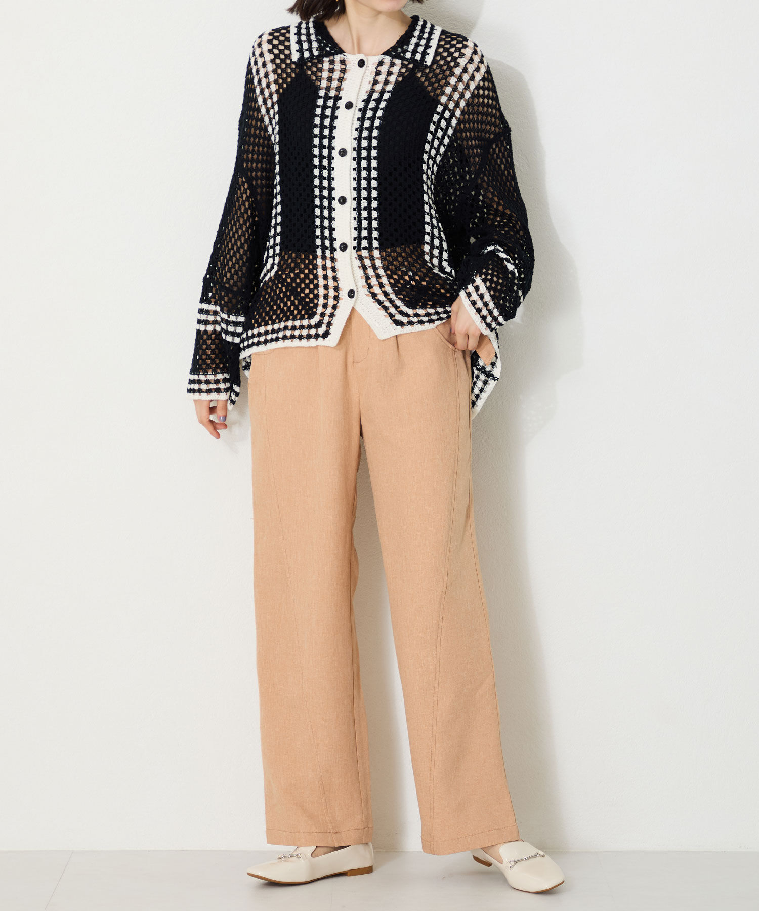 ORiental TRaffic「【WEB限定】 晴雨兼用 ビット ローファー /55106 レイン フラット 柔らかい」|パンプス|