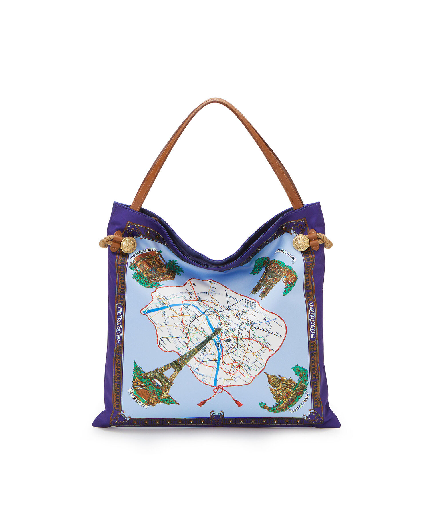 TOPKAPI TREASURE「【TREASURE TOPKAPI】マイルドサテン スカーフ柄 トートバッグ」|トートバッグ|