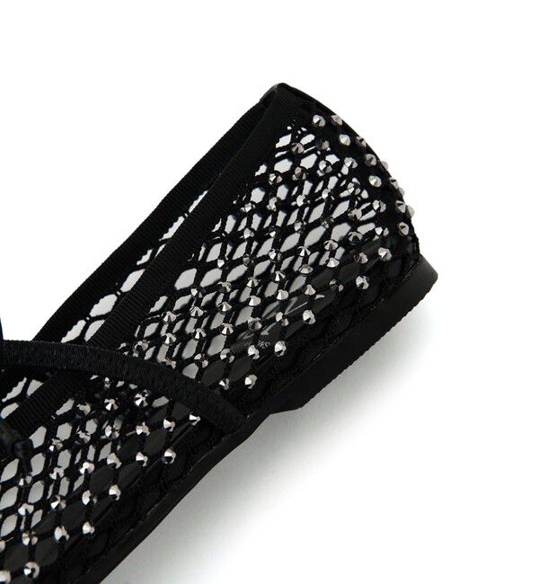 SY UNITED ARROWS「＜SY＞グレアネットバレエ フラット10●&uarr;」|バレエシューズ|