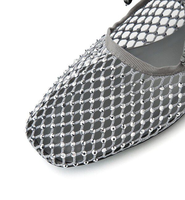 SY UNITED ARROWS「＜SY＞グレアネットバレエ フラット10●&uarr;」|バレエシューズ|