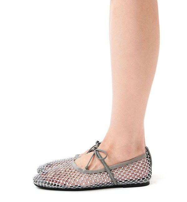 SY UNITED ARROWS「＜SY＞グレアネットバレエ フラット10●&uarr;」|バレエシューズ|