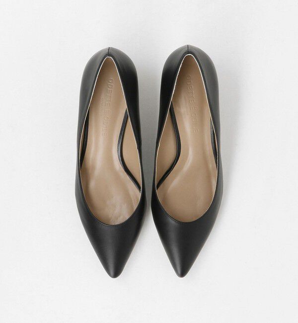 ODETTE E ODILE「ポインテッドブロックヒール パンプス55&darr;&uarr;」|パンプス|