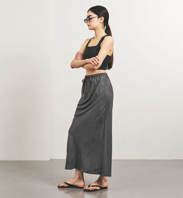 UNITED ARROWS「＜TO UNITED ARROWS＞フレア マキシスカート」|フレア|