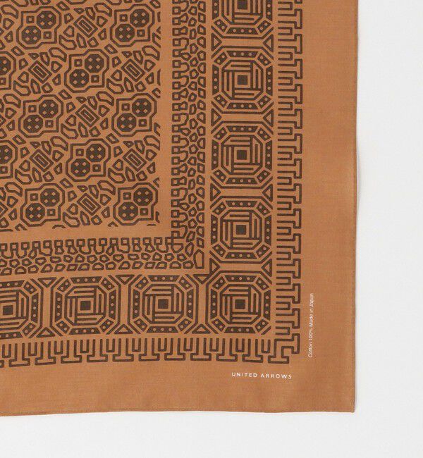 UNITED ARROWS「ジオメトリック バンダナ」|ハンカチ|
