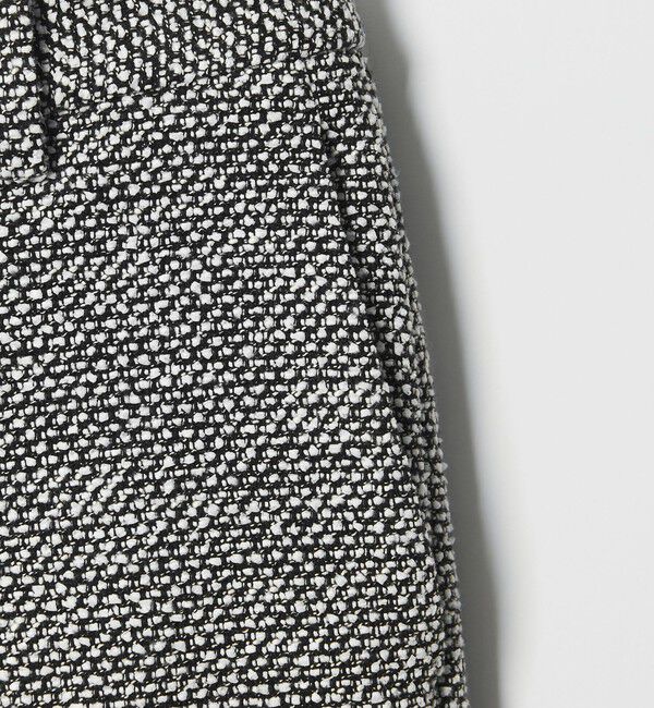 UNITED ARROWS「2トーン ツイードライク パンツ」|スラックス|