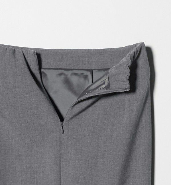 UNITED ARROWS「ダブルクロス タイトスカート ‐ストレッチ ウォッシャブル‐」|タイト|