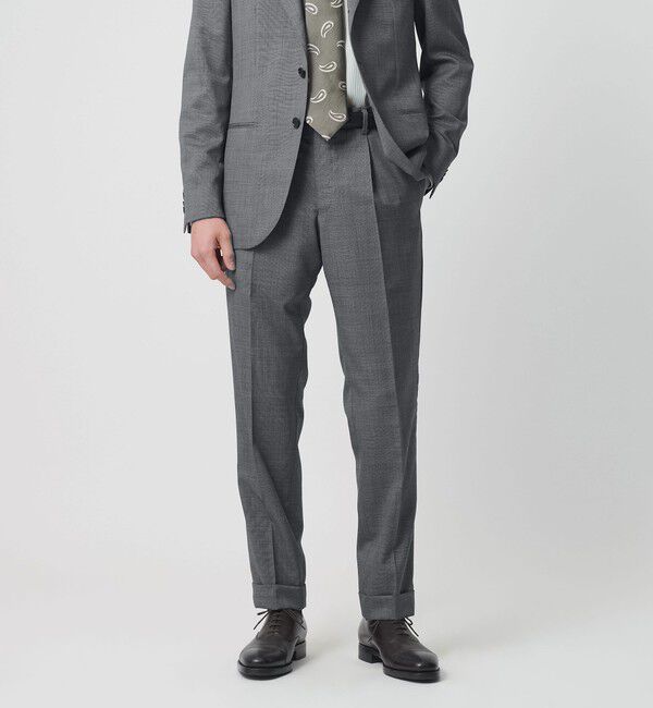 UNITED ARROWS「ピンチェック  ３ボタン スーツ  S‐MODEL」|スーツ|