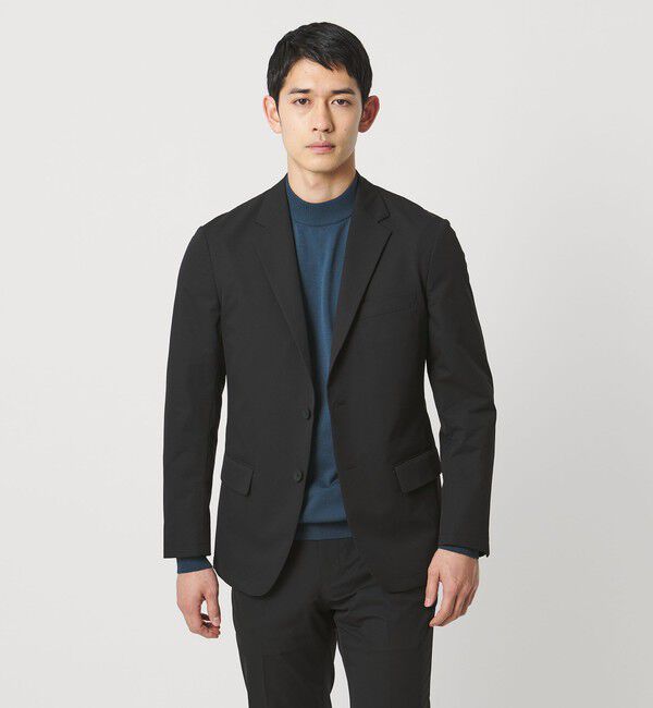 UNITED ARROWS「ダブルクロス シングル 2ボタン テーラードジャケット UA COZY ウォッシャブル ２WAYストレッチ はっ水」|スーツ|