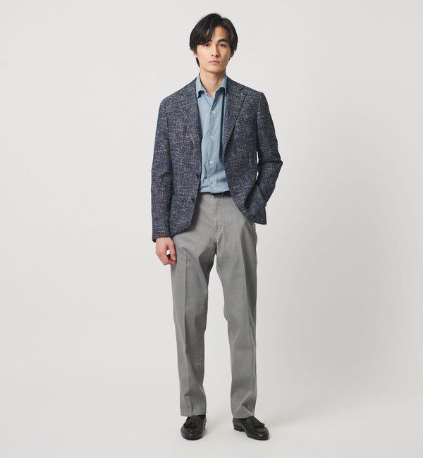 UNITED ARROWS「シャンブレー ワンピースカラー シャツ」|シャツ・ブラウス|