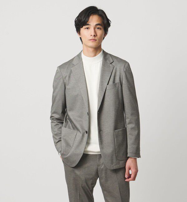 UNITED ARROWS「モックロディ 2ボタン テーラードジャケット UA COZY ウォッシャブル ストレッチ」|スーツ|