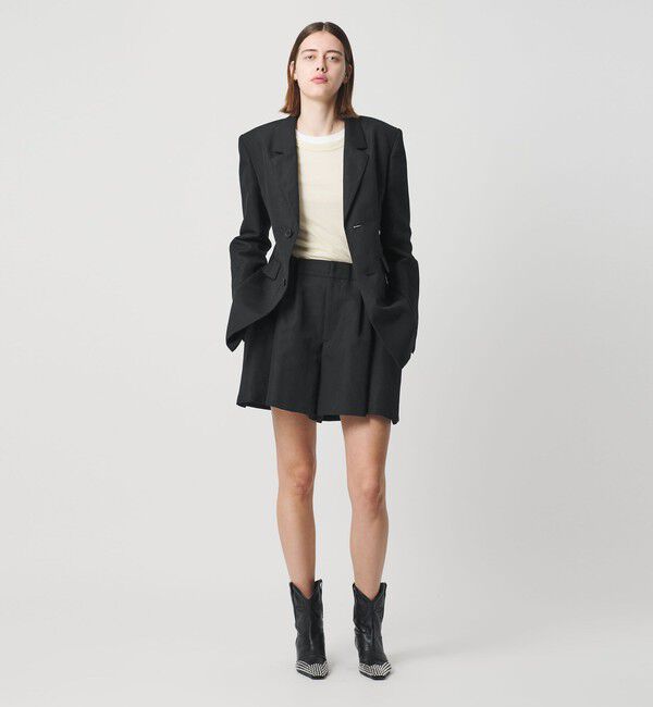 AEWEN MATOPH「＜AEWEN MATOPH＞ウールリネン ウエストシェイプジャケット」|テーラードジャケット|