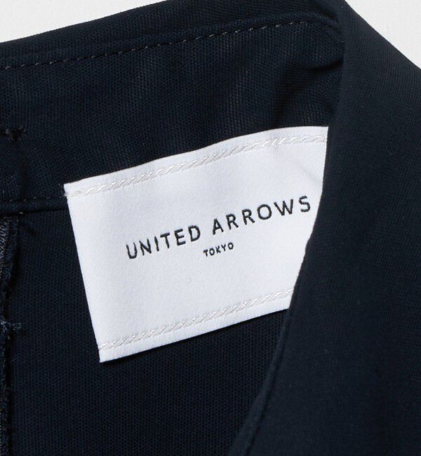 UNITED ARROWS「ドレープ ギャザー ワンピース ‐ウォッシャブル‐」|ワンピース|