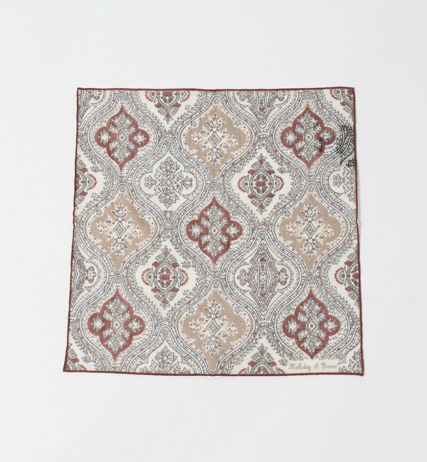 UNITED ARROWS「＜HOLLIDAY＆BROWN＞ペイズリー ポケットチーフ」|ハンカチ|