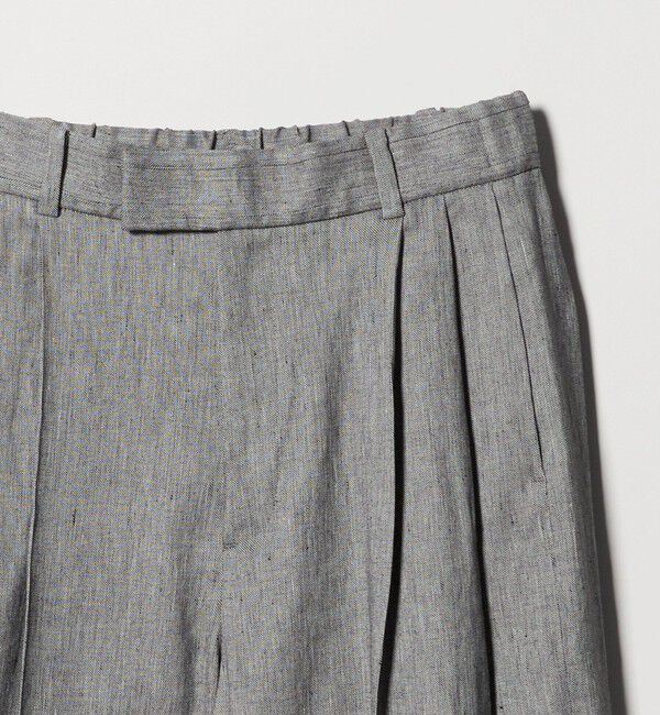 UNITED ARROWS「ECLISSE ストレート ワイドパンツ」|スラックス|