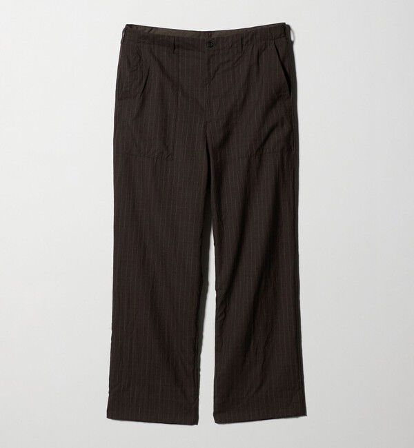 UNITED ARROWS「＜District＞ウォッシュド トロピカルウール ベイカー スラックス」|スラックス|