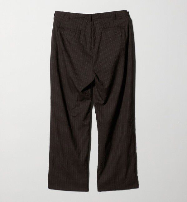 UNITED ARROWS「＜District＞ウォッシュド トロピカルウール ベイカー スラックス」|スラックス|