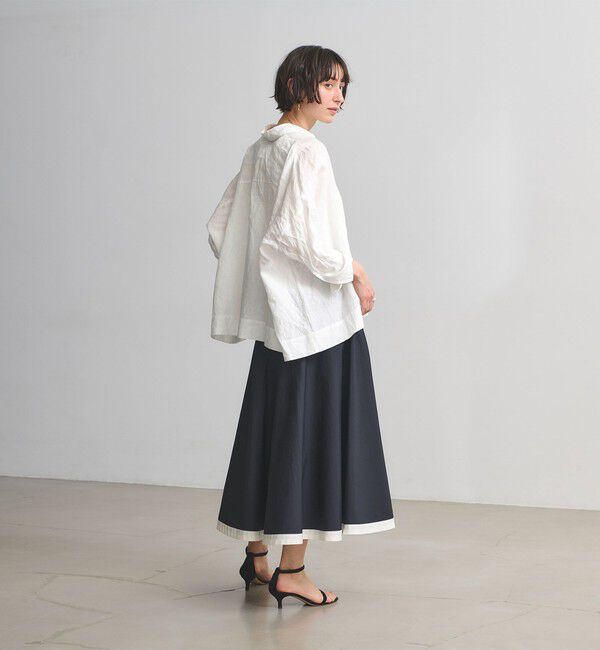 UNITED ARROWS「リネン ドルマン シャツ ‐ウォッシャブル‐」|シャツ・ブラウス|