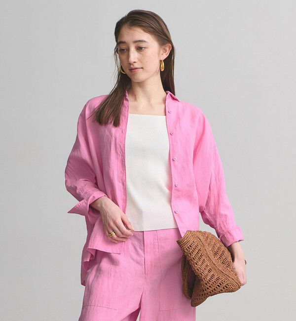 UNITED ARROWS「リネン ドルマン シャツ ‐ウォッシャブル‐」|シャツ・ブラウス|