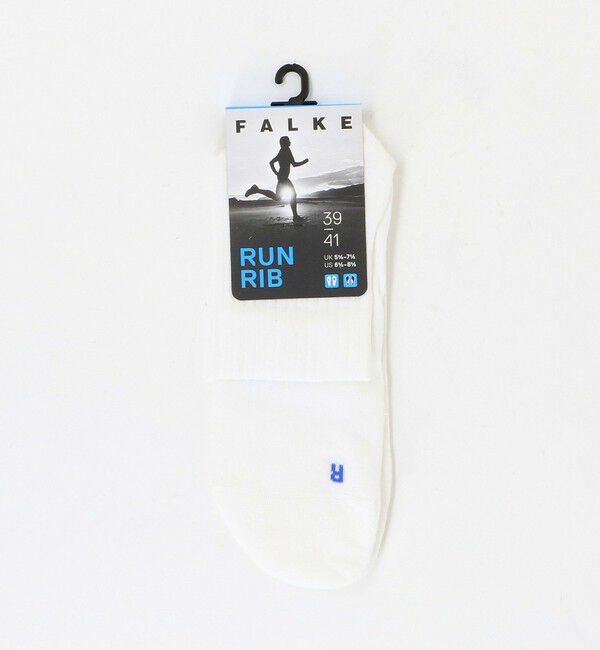 UNITED ARROWS「＜FALKE＞ RUN RIB SHORT SOCKS/ショート ソックス」|ソックス|WHITE
