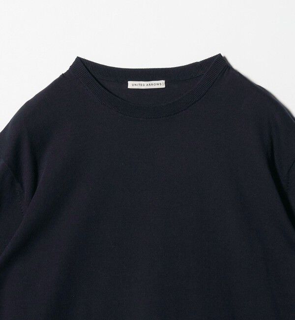 UNITED ARROWS「コットン ニット Tシャツ」|Tシャツ・カットソー|
