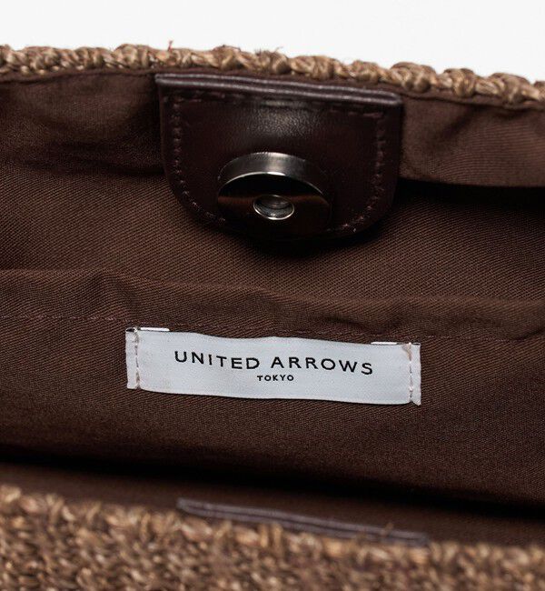 UNITED ARROWS「アバカ コクーン バッグ」|かごバッグ|