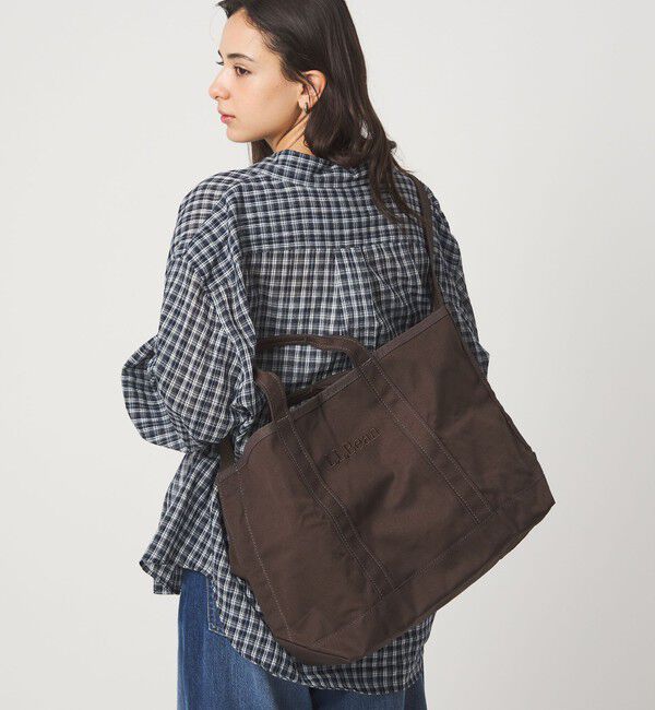 UNITED ARROWS green label relaxing「【別注】＜L.L.Bean＞グローサリー トートバッグ」|トートバッグ|DK.BROWN