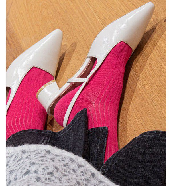 UNITED ARROWS green label relaxing「＜MAEE＞コンプレッションソックス（コットンリブ）/ 着圧ソックス / 靴下」|ソックス|