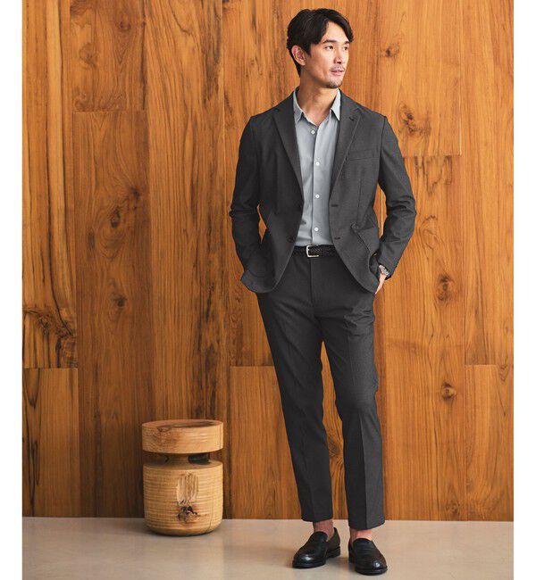 UNITED ARROWS green label relaxing「【WEB限定】JUST fit トリコット ドレープ シャツ」|シャツ・ブラウス|