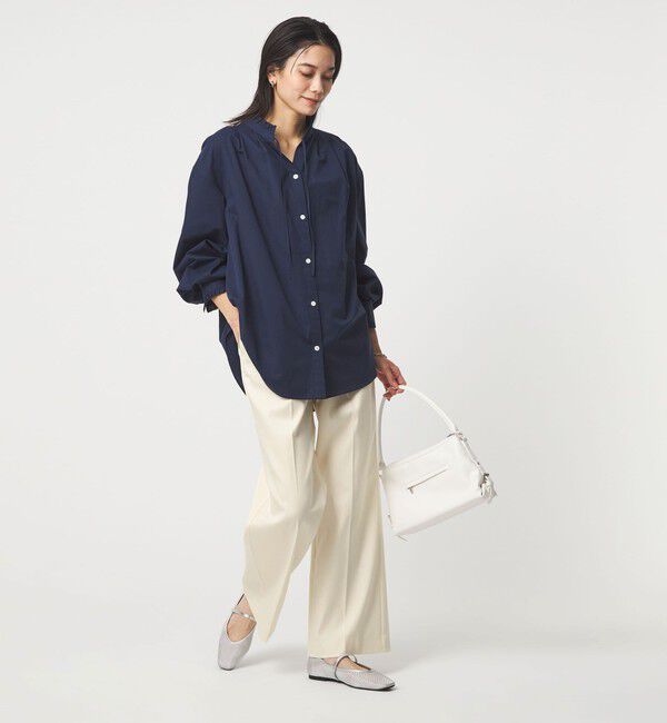 UNITED ARROWS green label relaxing「［size SHORT/TALLあり］ニーハイフレアパンツ デニム 2 ストレッチ」|デニム|