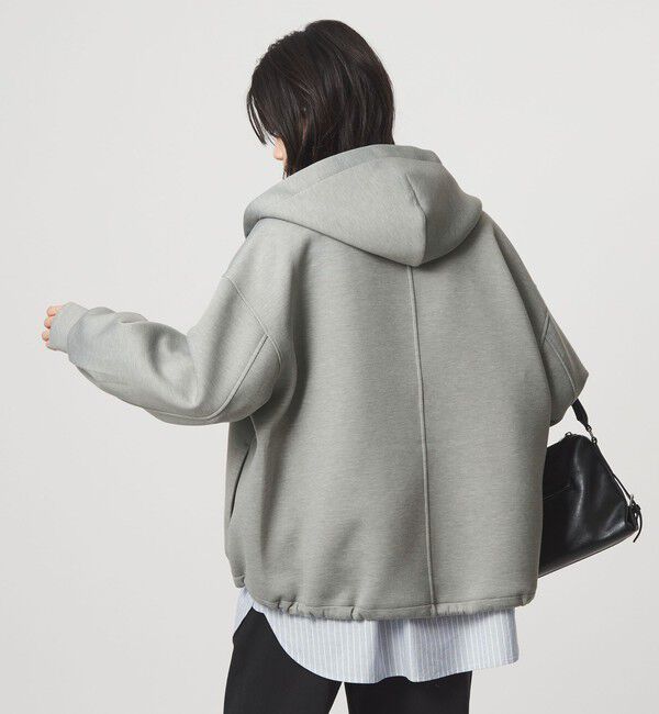 UNITED ARROWS green label relaxing「［size SHORTあり］ダンボール ジップ フーディ」|パーカー|